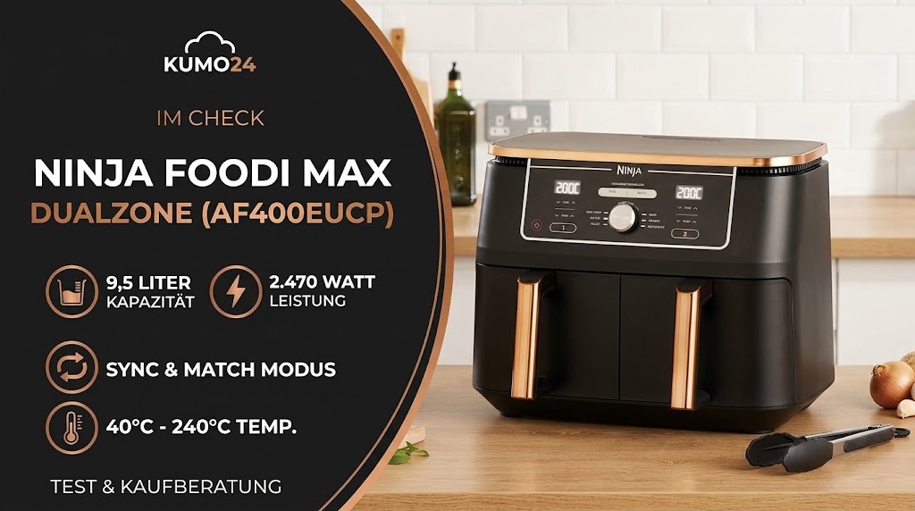 Ninja Foodi MAX DualZone (AF400EUCP) im Check: Lohnt sich der Kauf?